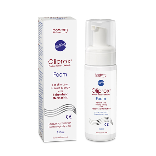 Prodotto per pelle e capelli per dermatite seborroica Oliprox Foam 150ml
